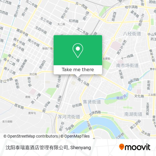 沈阳泰瑞嘉酒店管理有限公司 map