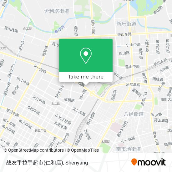 战友手拉手超市(仁和店) map