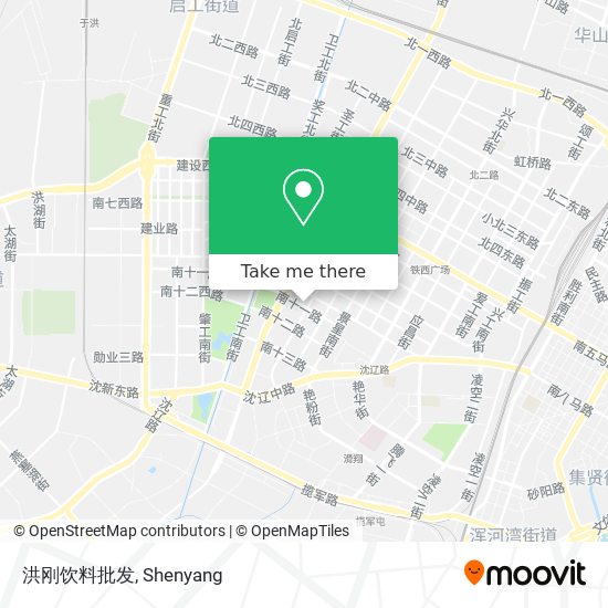 洪刚饮料批发 map