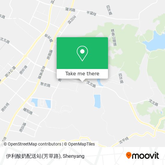 伊利酸奶配送站(芳草路) map