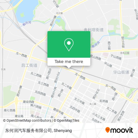 东何润汽车服务有限公司 map
