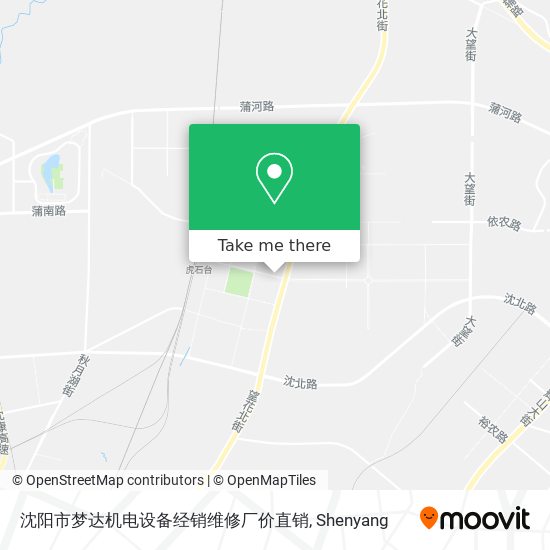 沈阳市梦达机电设备经销维修厂价直销 map