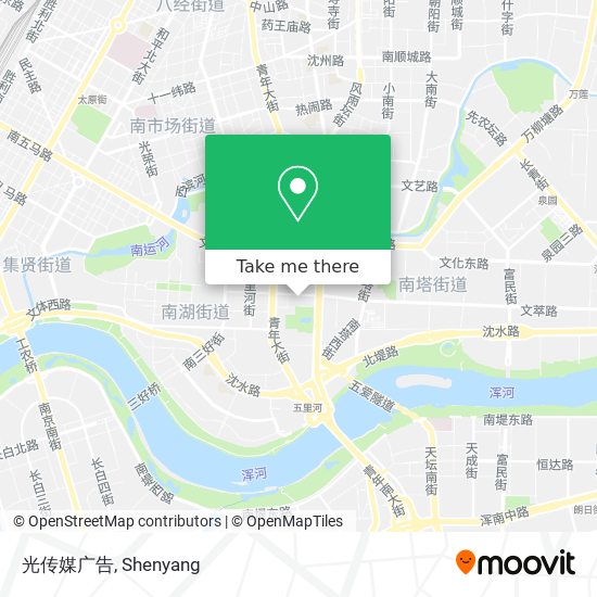 光传媒广告 map