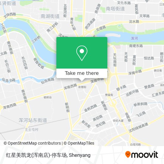 红星美凯龙(浑南店)-停车场 map