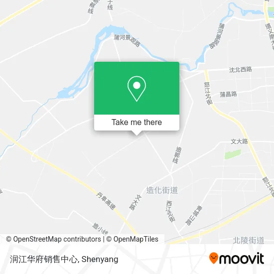 润江华府销售中心 map