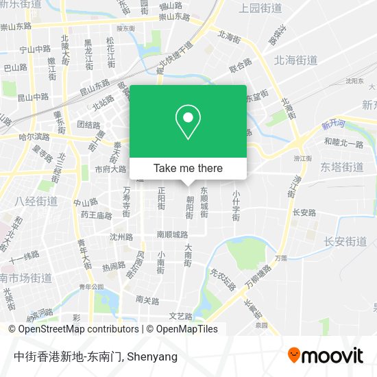 中街香港新地-东南门 map