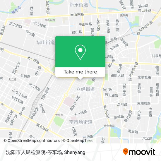 沈阳市人民检察院-停车场 map