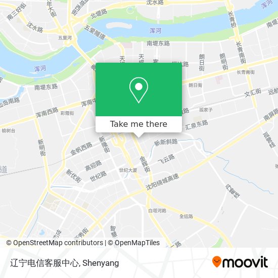 辽宁电信客服中心 map