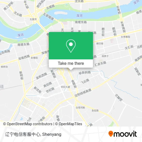 辽宁电信客服中心 map