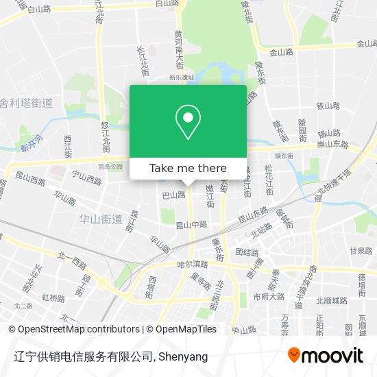 辽宁供销电信服务有限公司 map