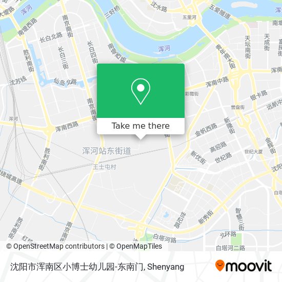 沈阳市浑南区小博士幼儿园-东南门 map