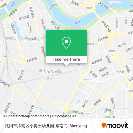 沈阳市浑南区小博士幼儿园-东南门 map