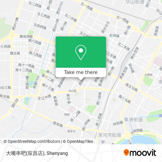 大嘴串吧(应昌店) map