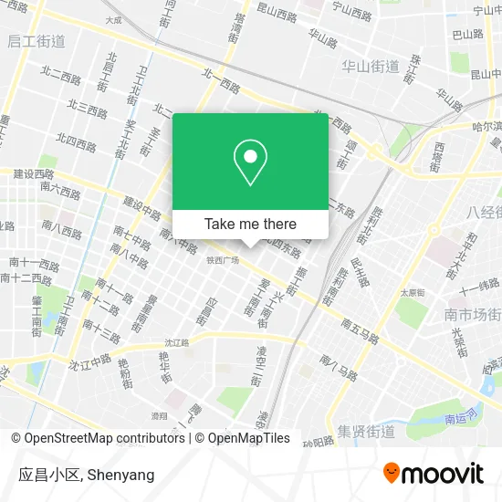 应昌小区 map