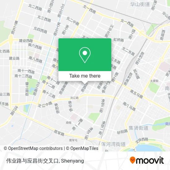 伟业路与应昌街交叉口 map