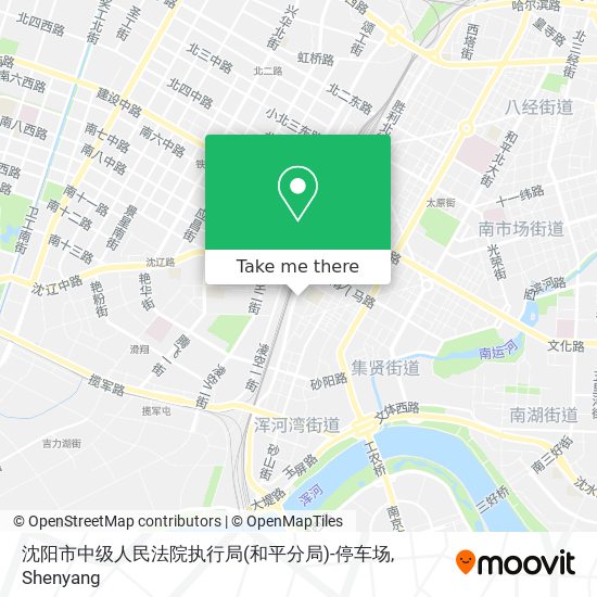 沈阳市中级人民法院执行局(和平分局)-停车场 map