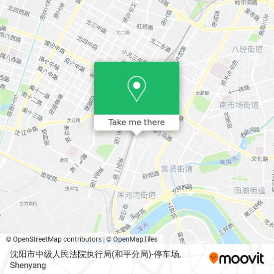 沈阳市中级人民法院执行局(和平分局)-停车场 map