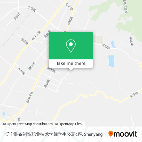辽宁装备制造职业技术学院学生公寓c座 map