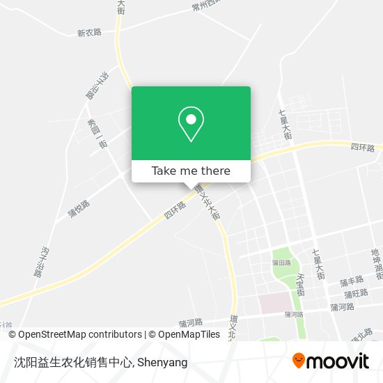 沈阳益生农化销售中心 map