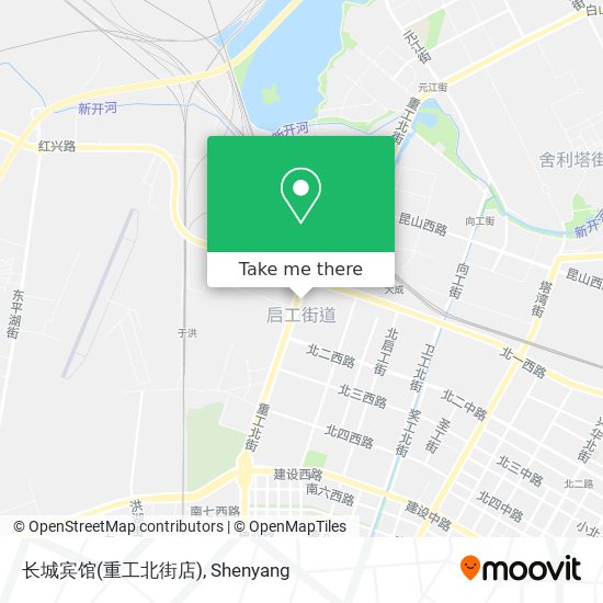 长城宾馆(重工北街店) map