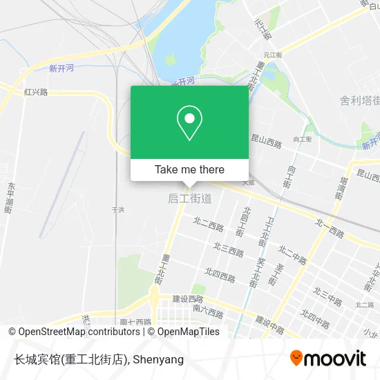 长城宾馆(重工北街店) map