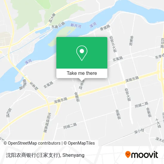 沈阳农商银行(汪家支行) map