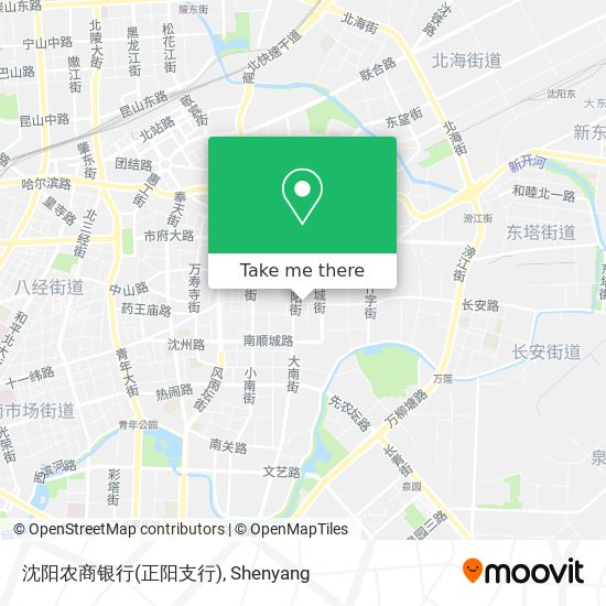 沈阳农商银行(正阳支行) map