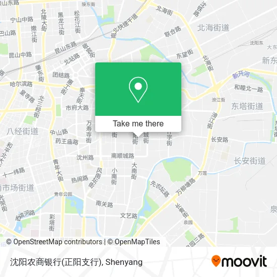沈阳农商银行(正阳支行) map