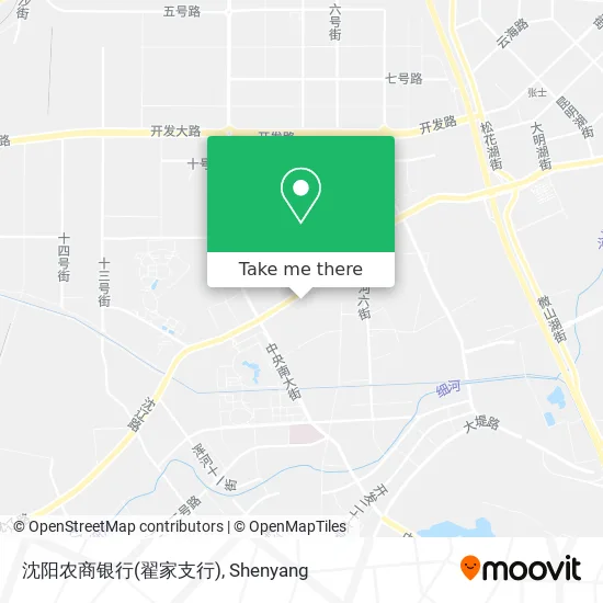 沈阳农商银行(翟家支行) map