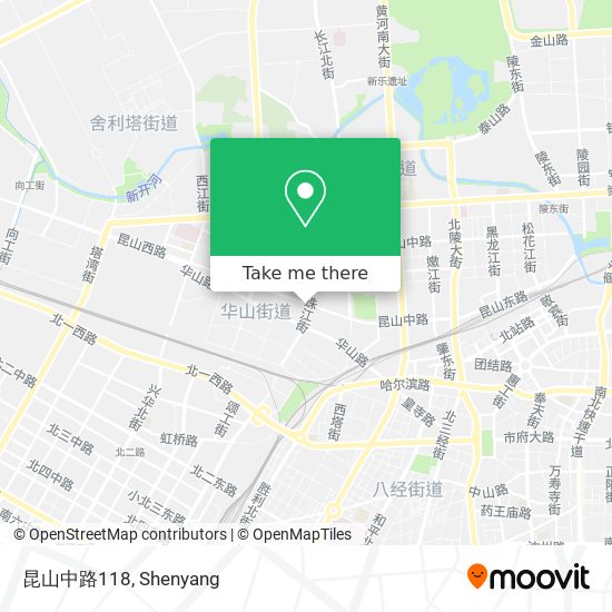 昆山中路118 map