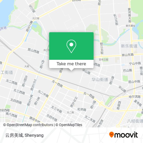 云房美城 map