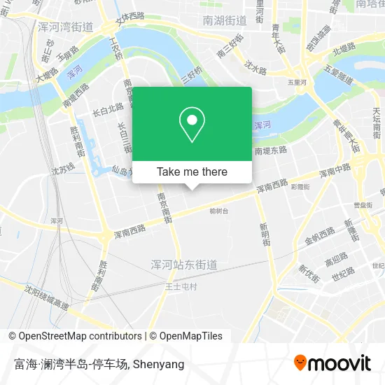 富海·澜湾半岛-停车场 map