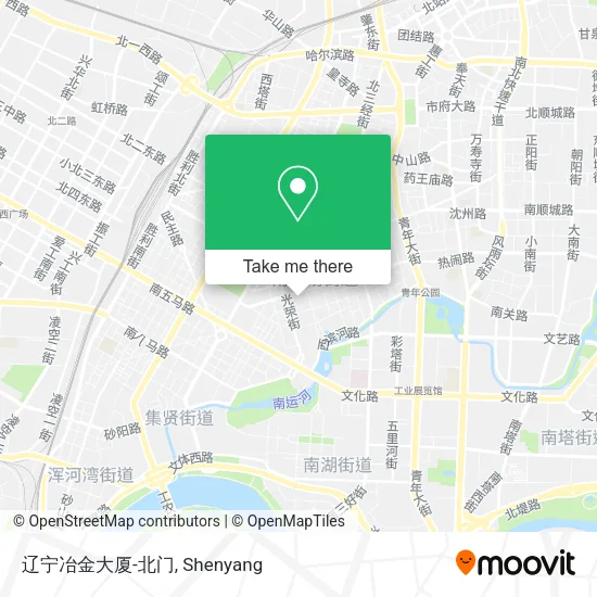 辽宁冶金大厦-北门 map