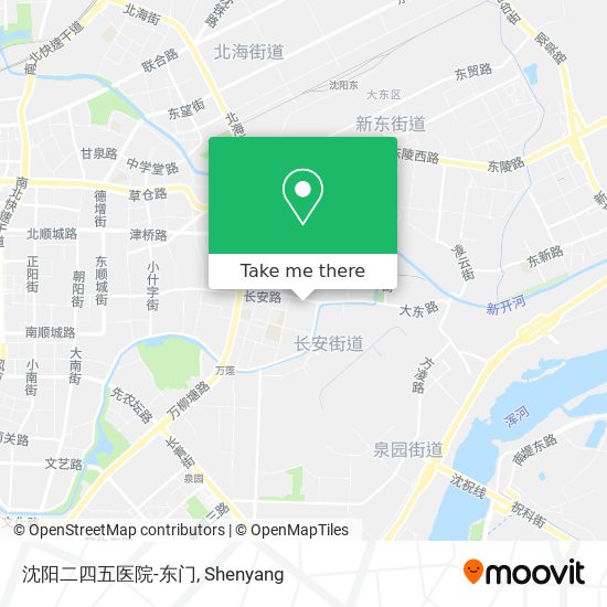 沈阳二四五医院-东门 map