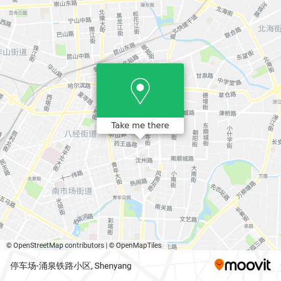 停车场-涌泉铁路小区 map
