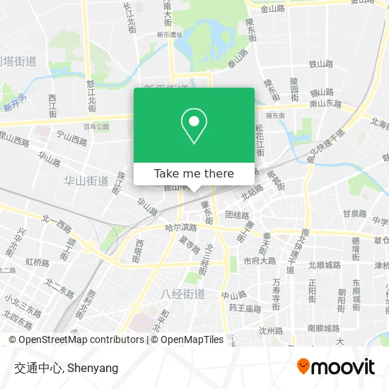 交通中心 map