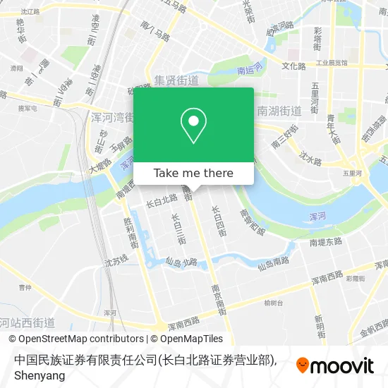 中国民族证券有限责任公司(长白北路证券营业部) map