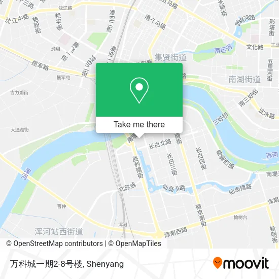 万科城一期2-8号楼 map