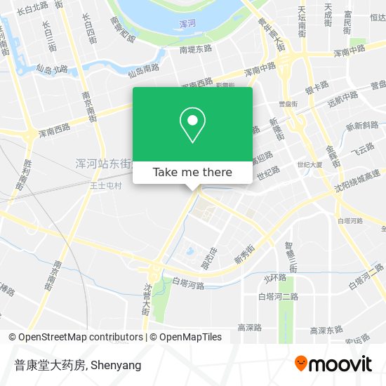 普康堂大药房 map