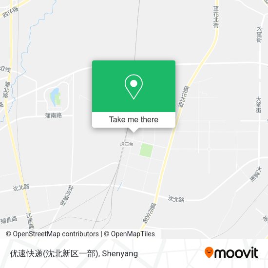 优速快递(沈北新区一部) map