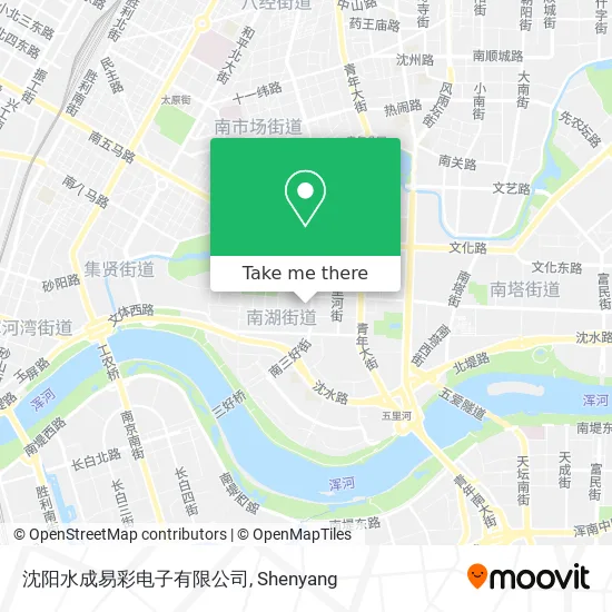 沈阳水成易彩电子有限公司 map