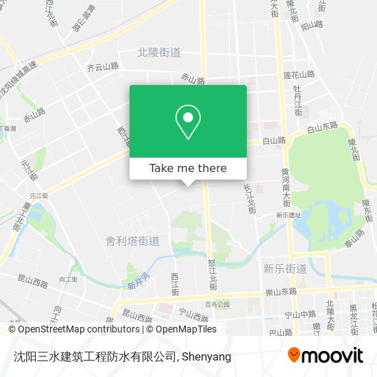 沈阳三水建筑工程防水有限公司 map