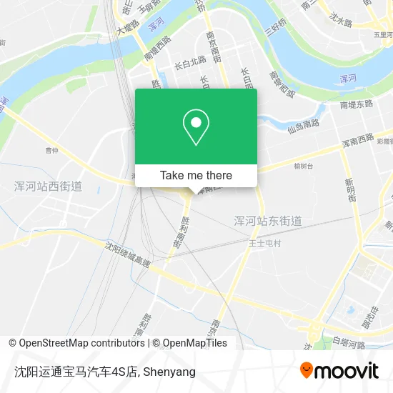 沈阳运通宝马汽车4S店 map