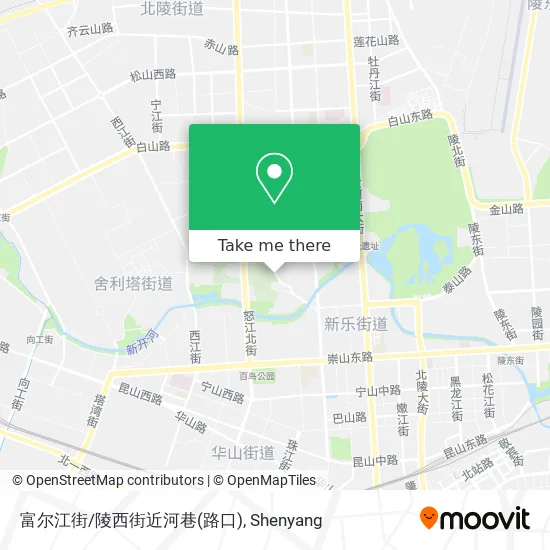 富尔江街/陵西街近河巷(路口) map