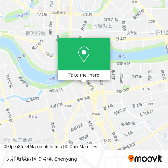 凤祥新城西区-9号楼 map
