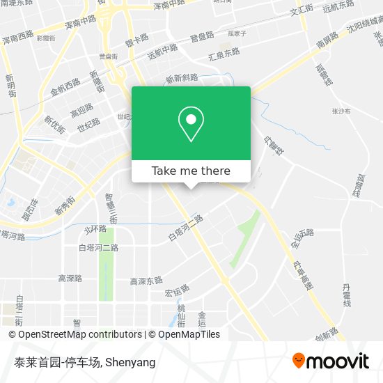 泰莱首园-停车场 map