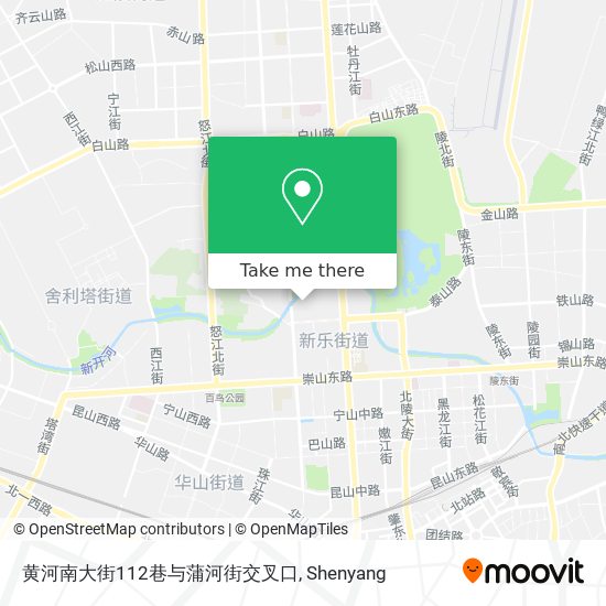 黄河南大街112巷与蒲河街交叉口 map