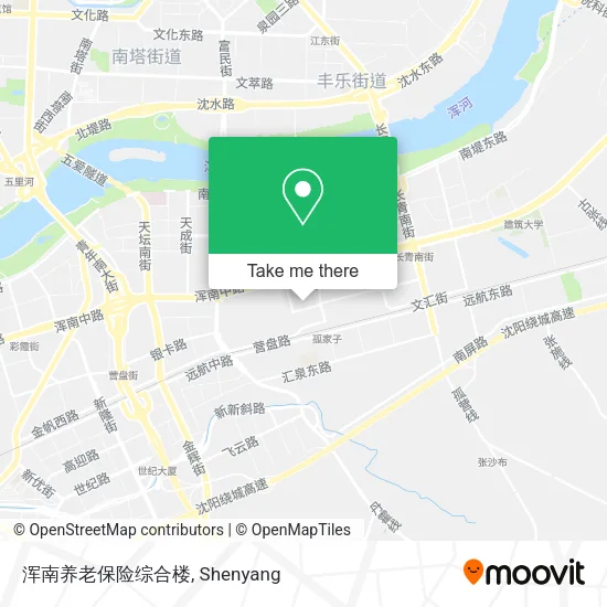 浑南养老保险综合楼 map
