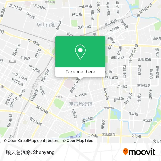 顺天意汽修 map