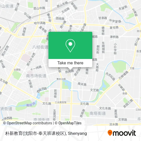 朴新教育(沈阳市-奉天班课校区) map